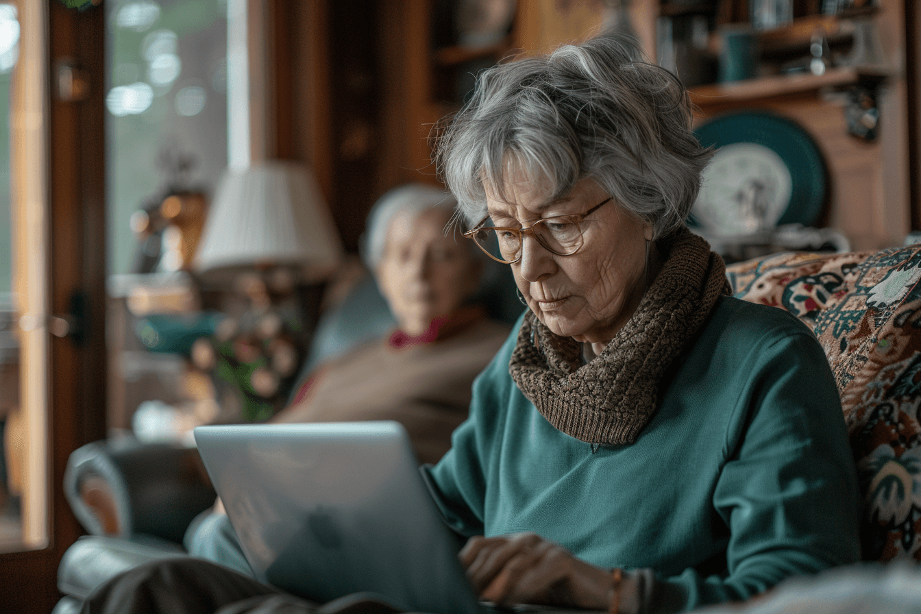 a senior looking for a home care agency