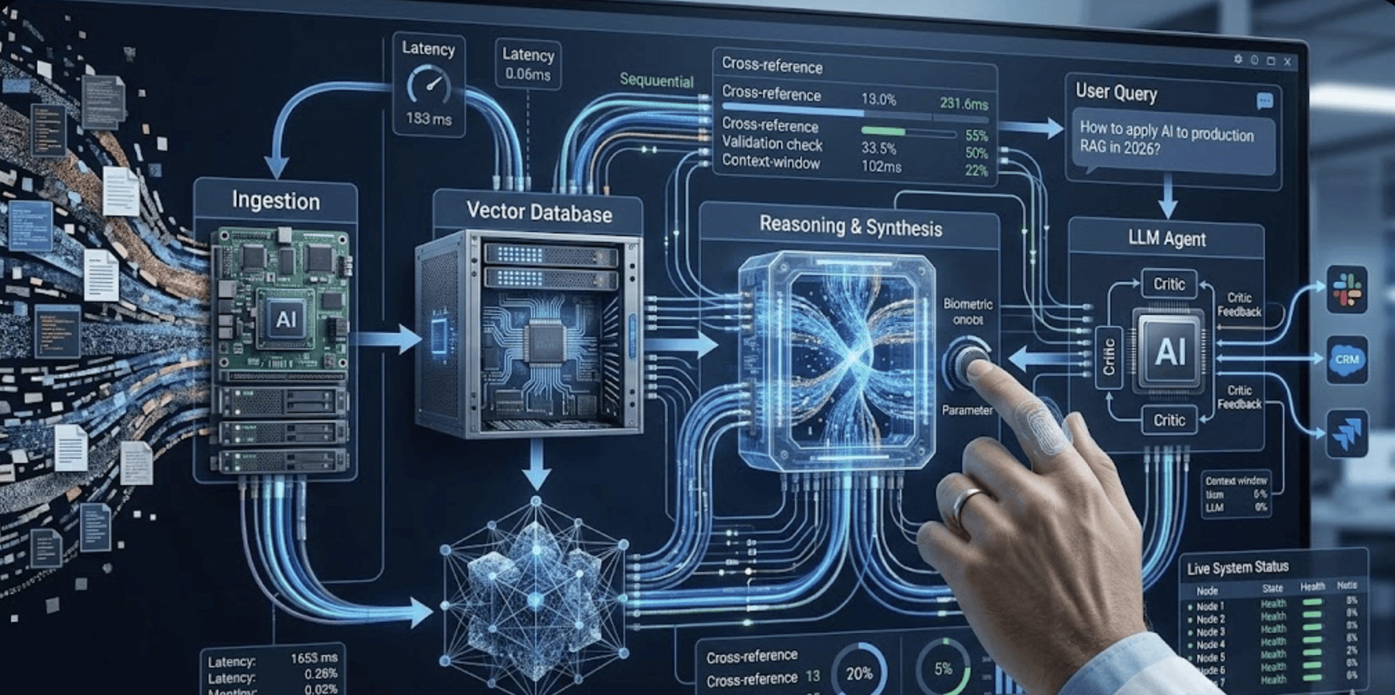 Production RAG and LLM deployment using AI engineering best practices.