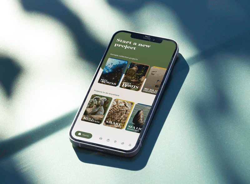 The 'Passport 2 Recovery' App displayed in a phone mock-up.