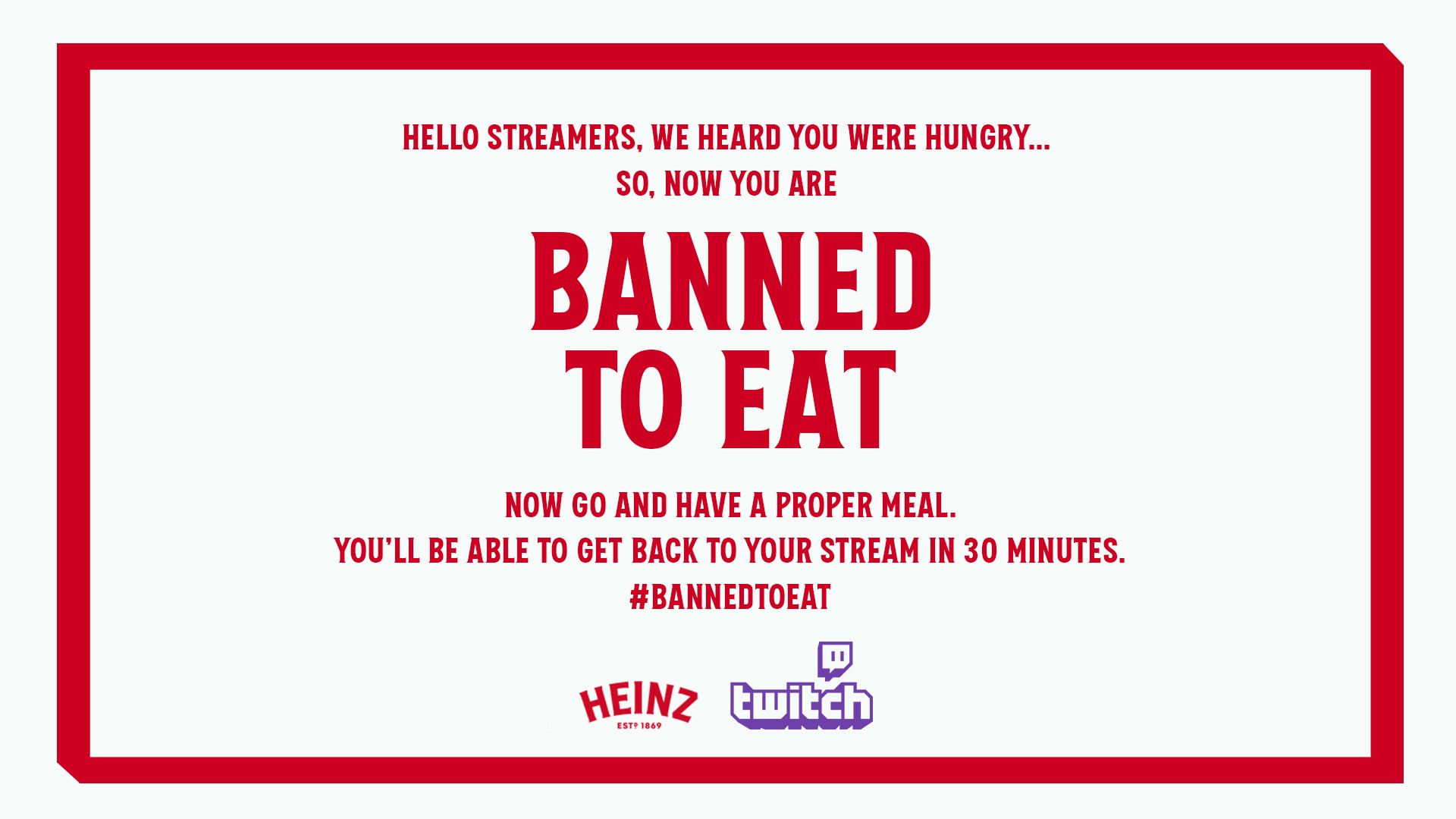 Banned to Eat