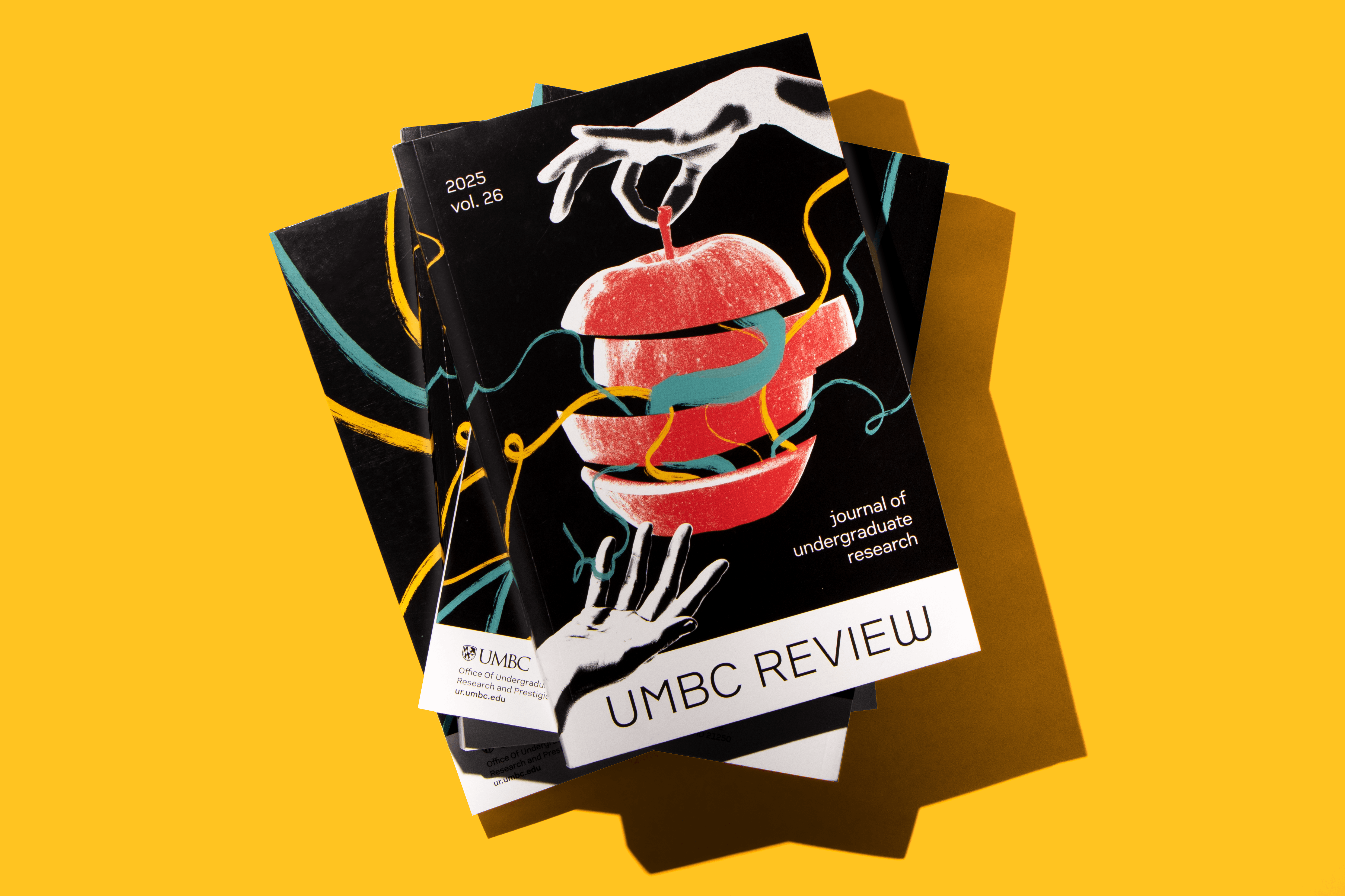 A mockup with a stack of books for an academic book cover