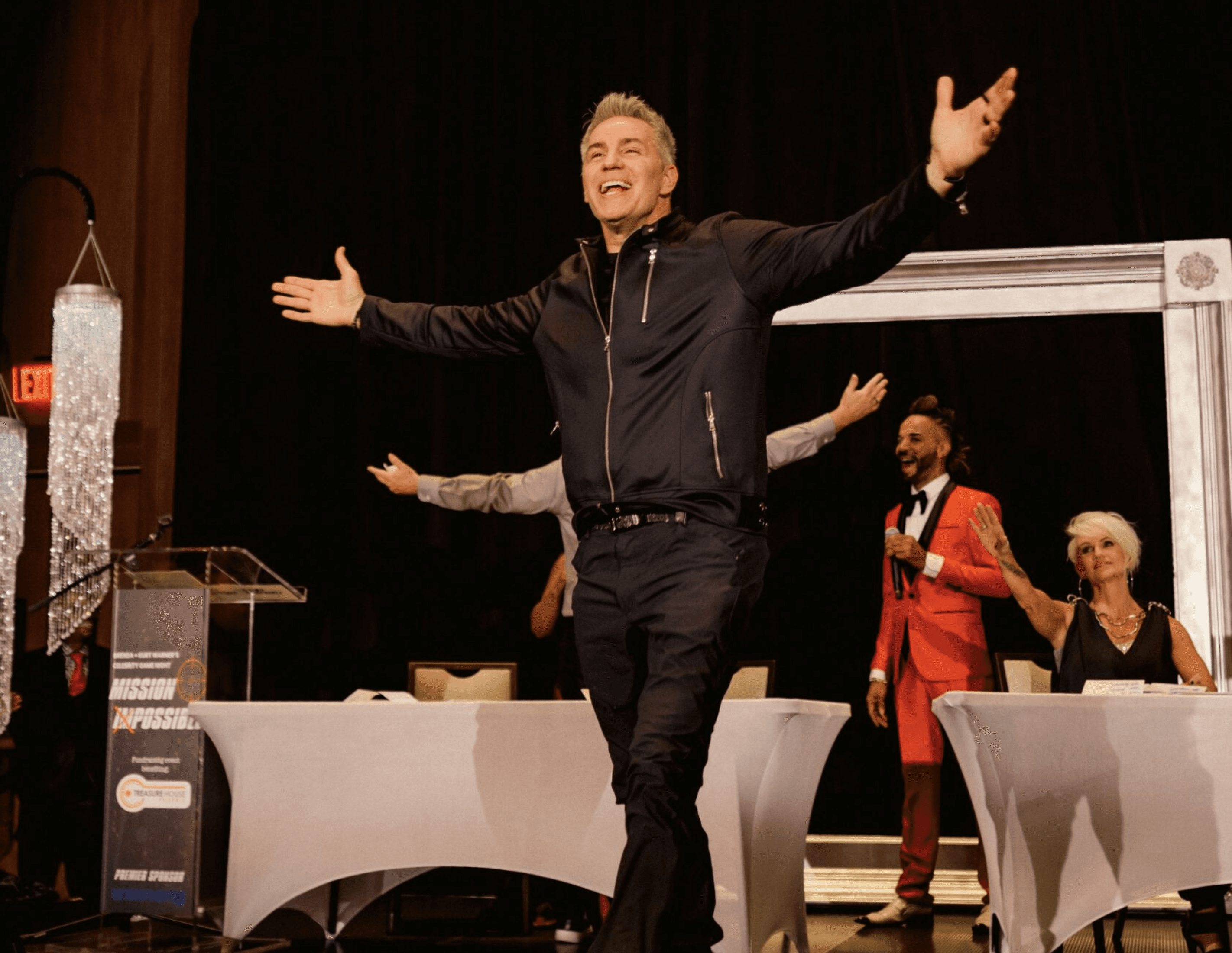 DJ playing in a club