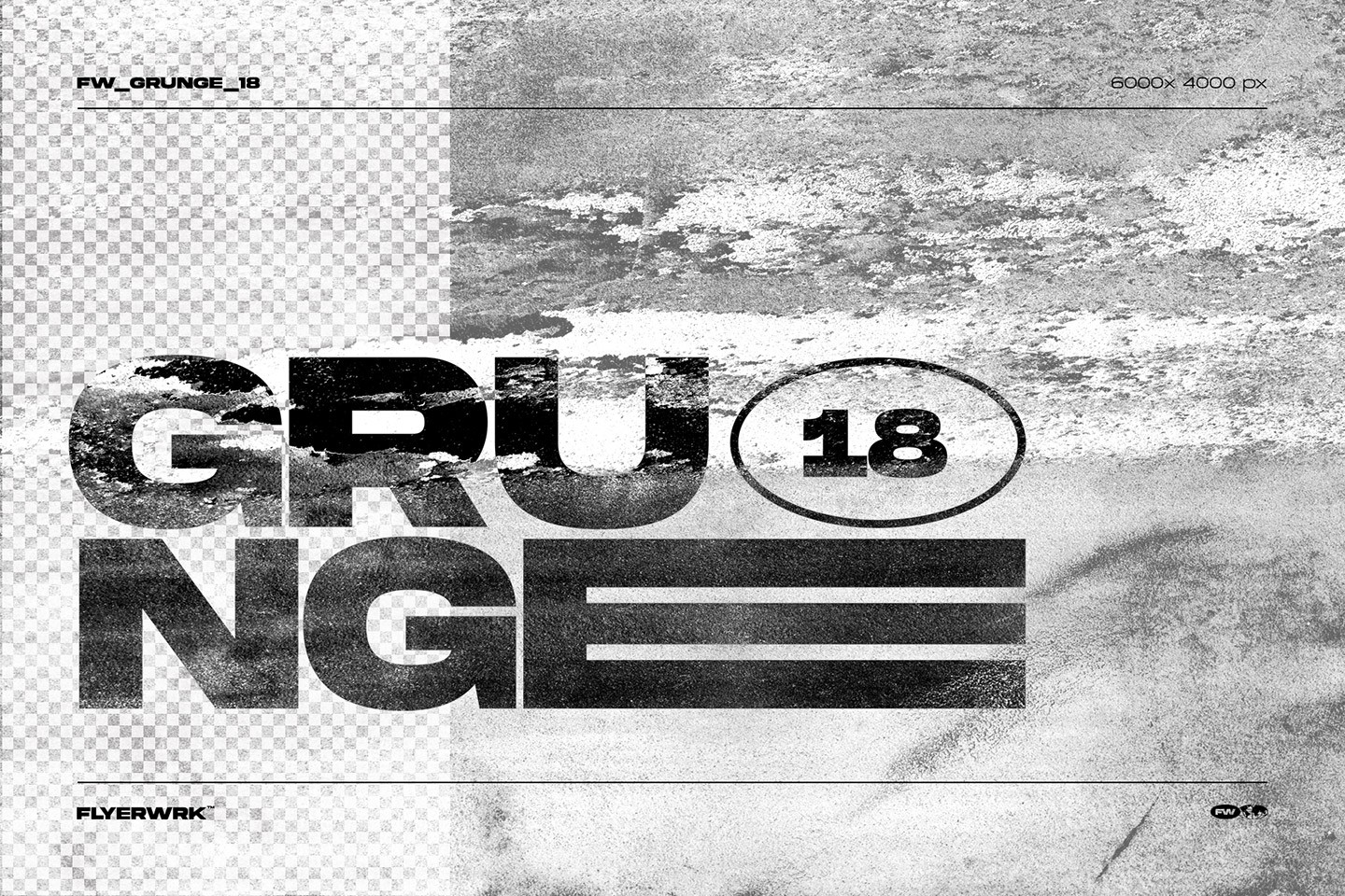 Monochrome grainy overlay effect using grunge textures with high resolution distressed digital noise for flyers