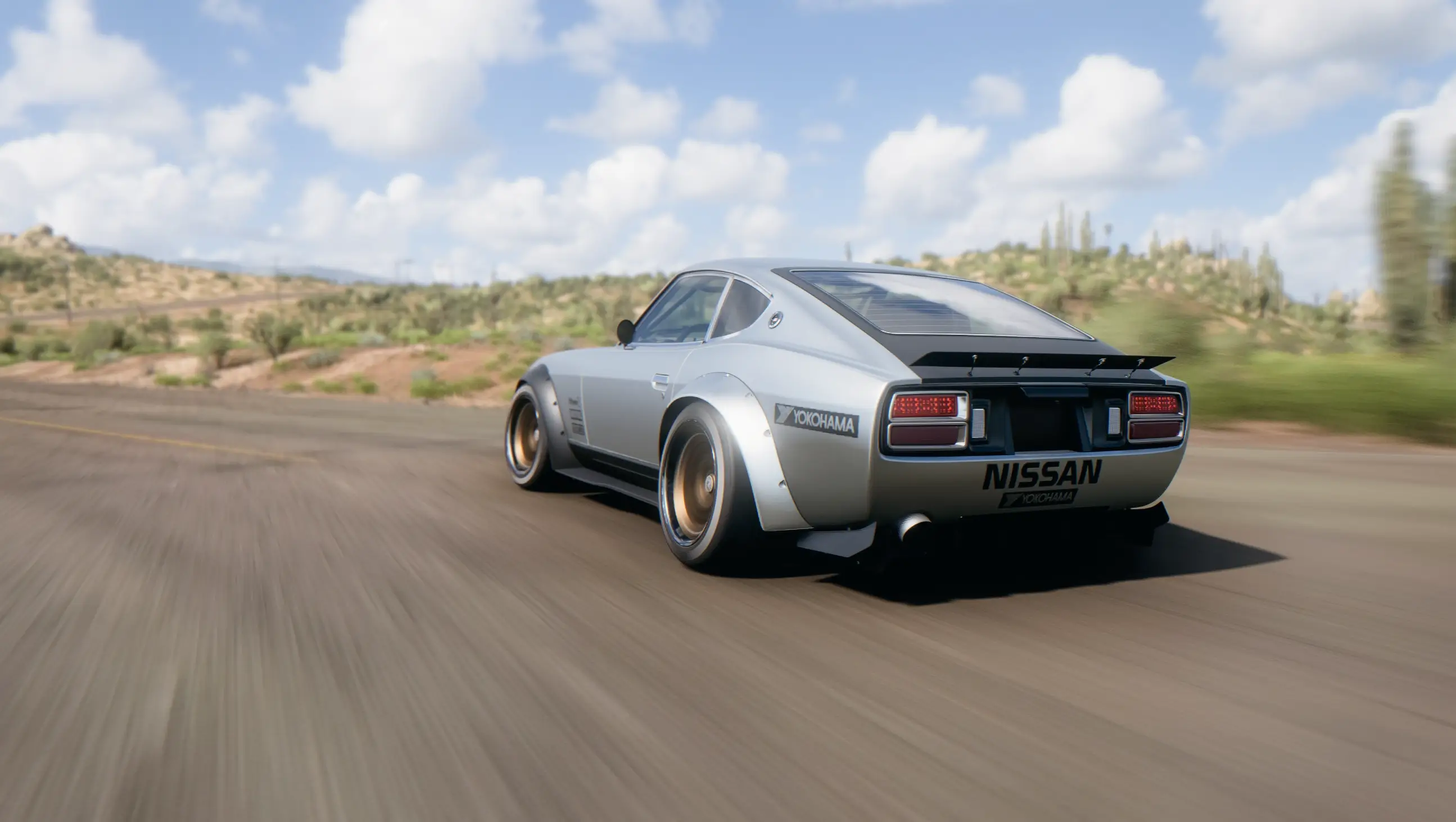 Forsberg Racing Nissan 'Gold Leader' Datsun 280z