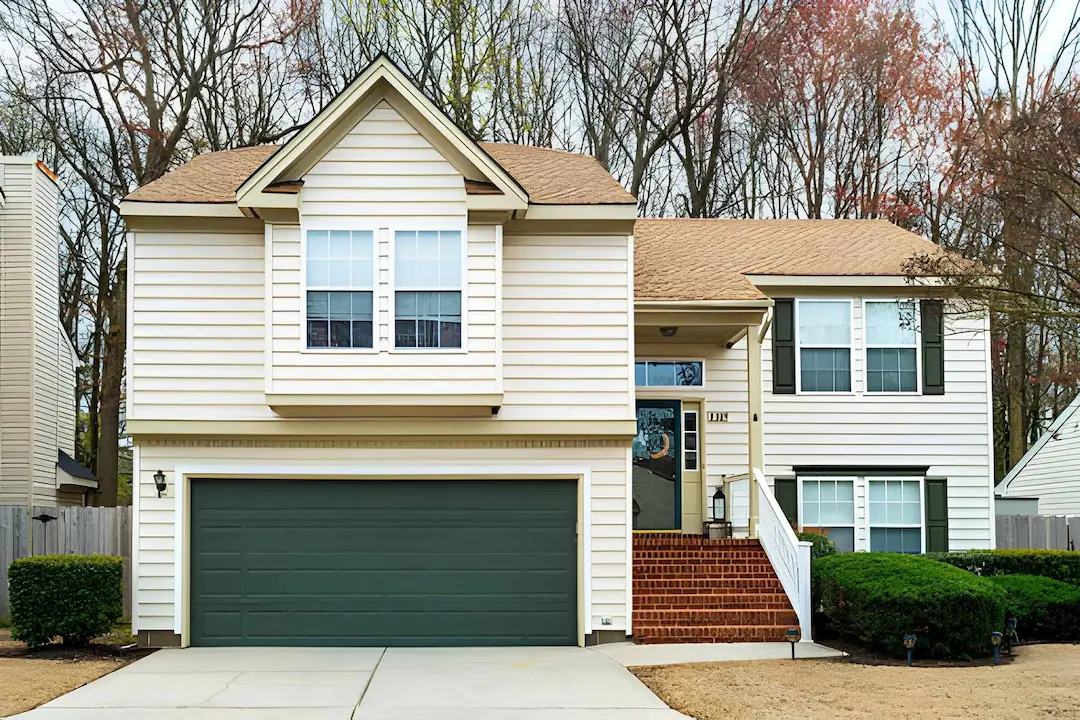 A suburban single-family home in Burke, VA, receiving expert residential plumbing services from our licensed team.
