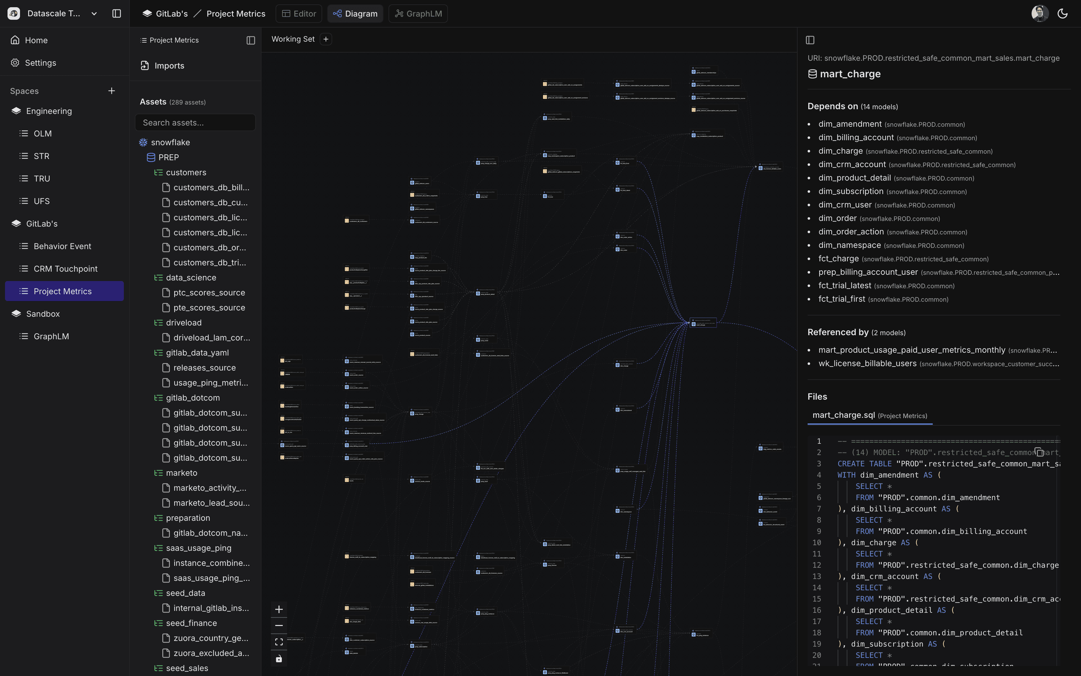 Datascale Global LIneage View