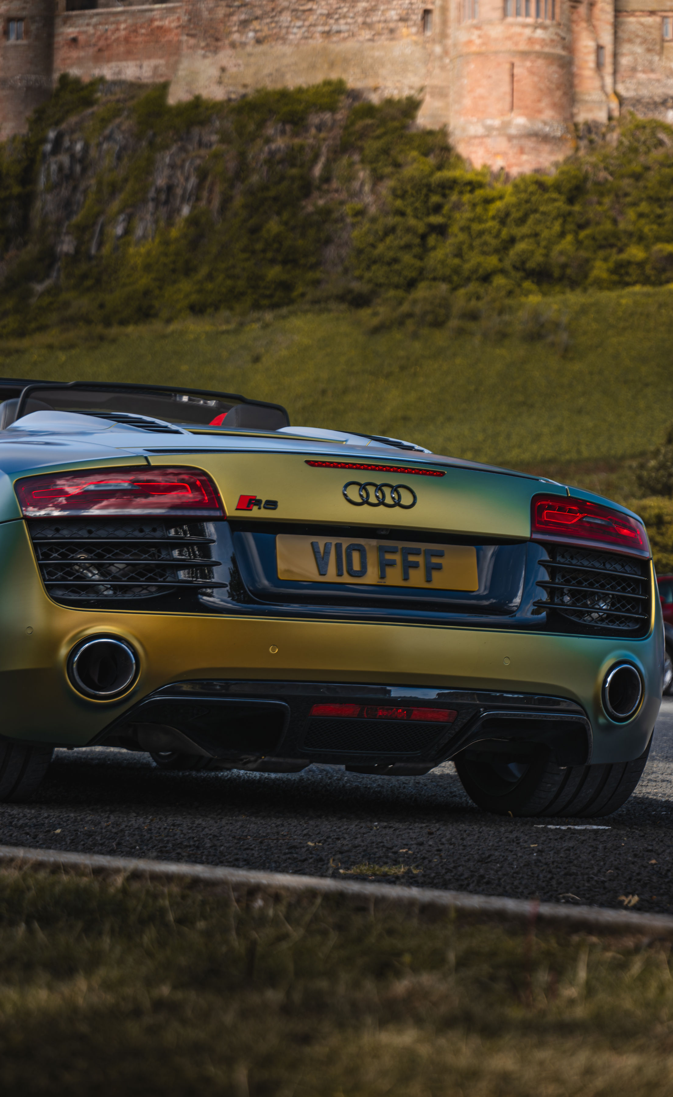 Audi R8 shoot in the countryside