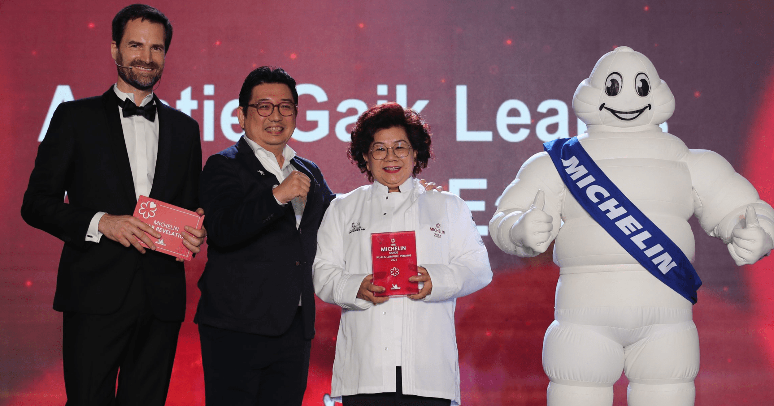 Auntie Gaik Lean Eatery, a StoreHub merchant, receiving a Michelin star