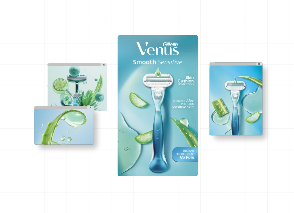 Moodboard of VEnus Packaging