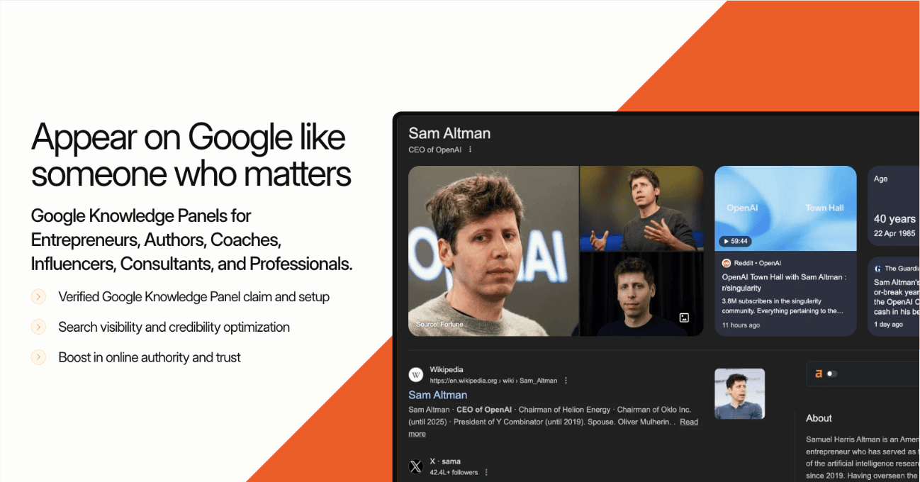 Get a Google Knowledge Panel