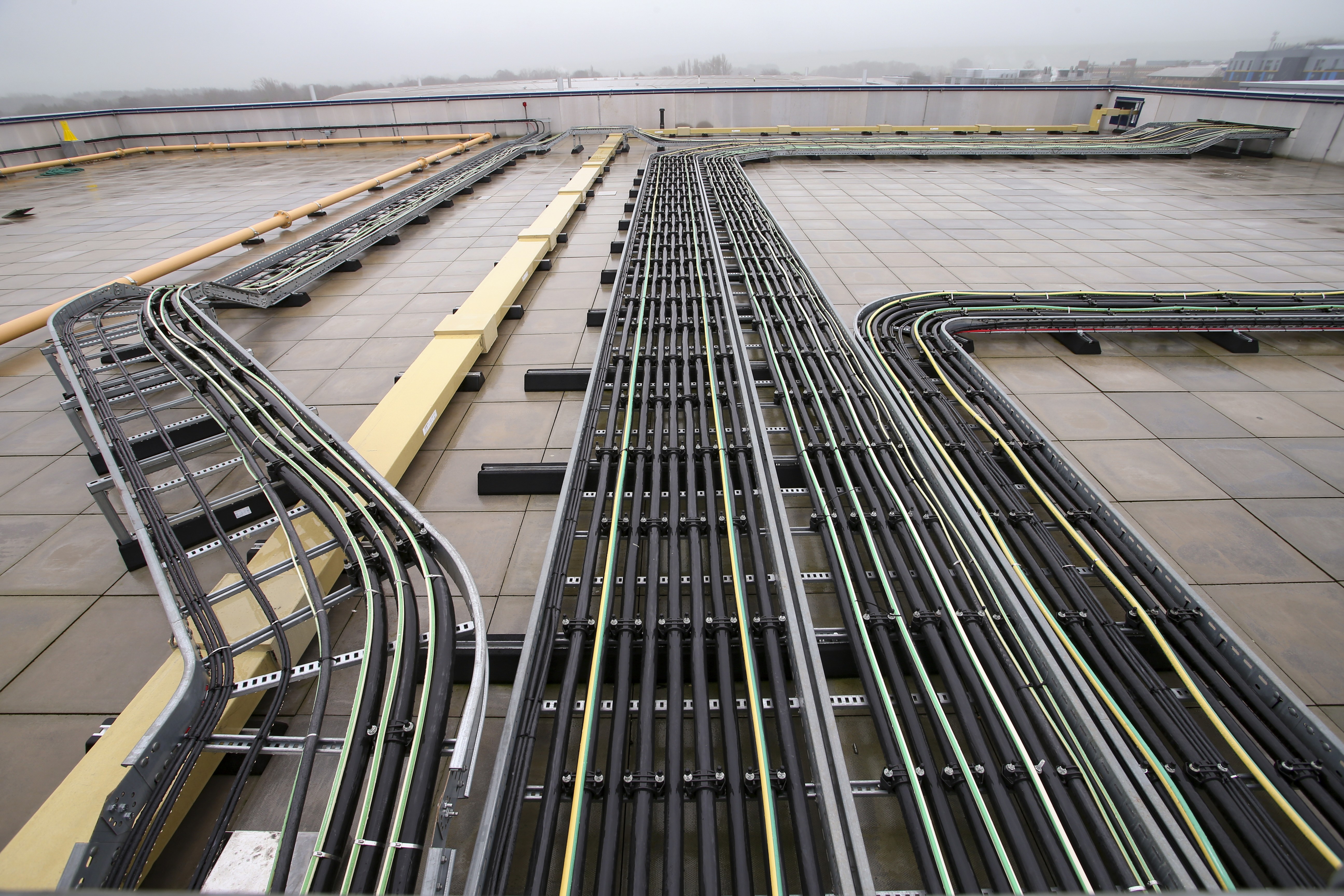 A commercial electrical installation completed by DPH