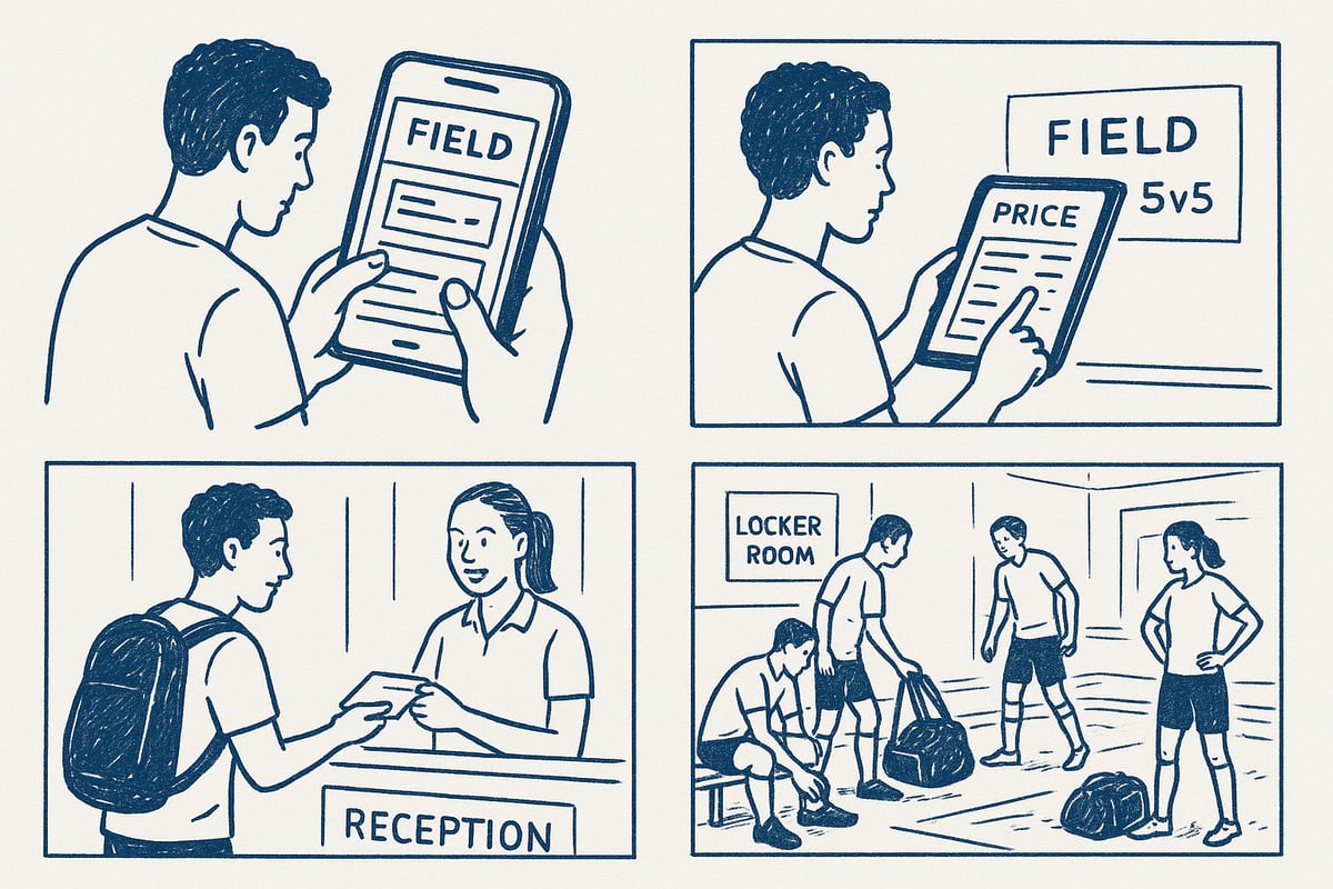 The Step-by-Step Indoor Field Rental Process