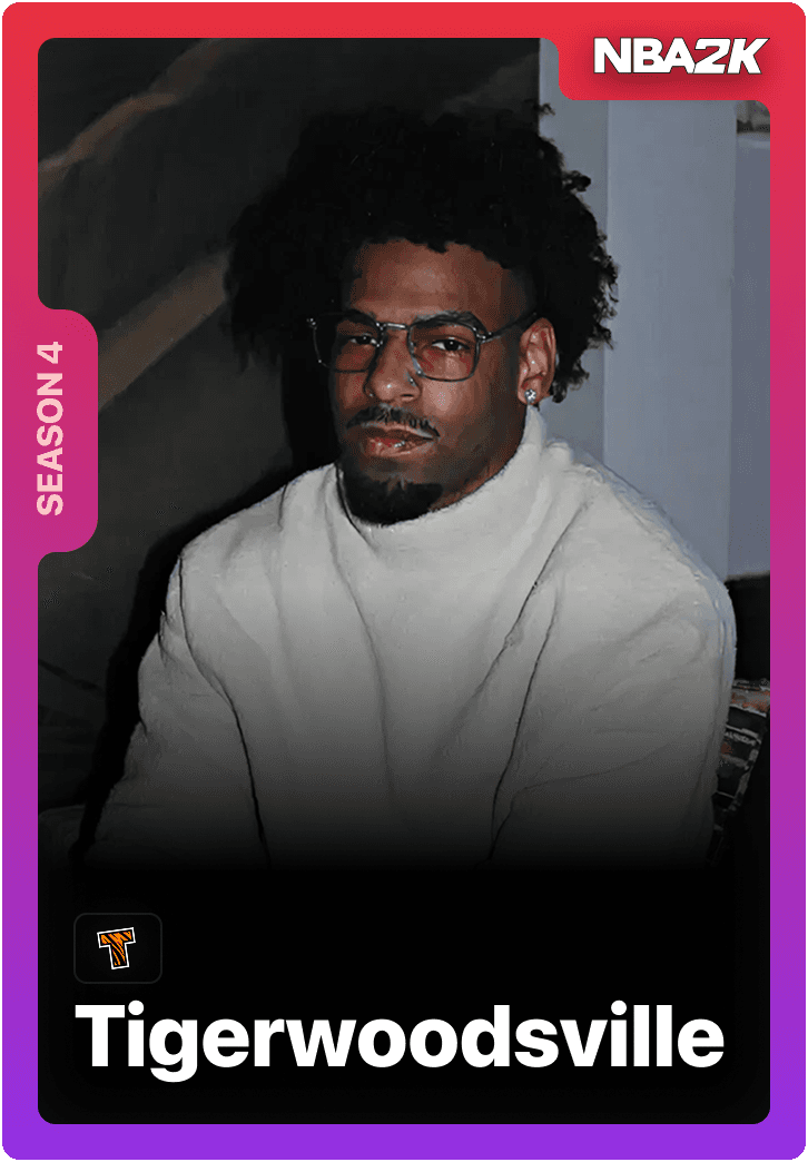 Tigerwoodsville NBA 2K pro competing in 1v1Me live head to head matchups