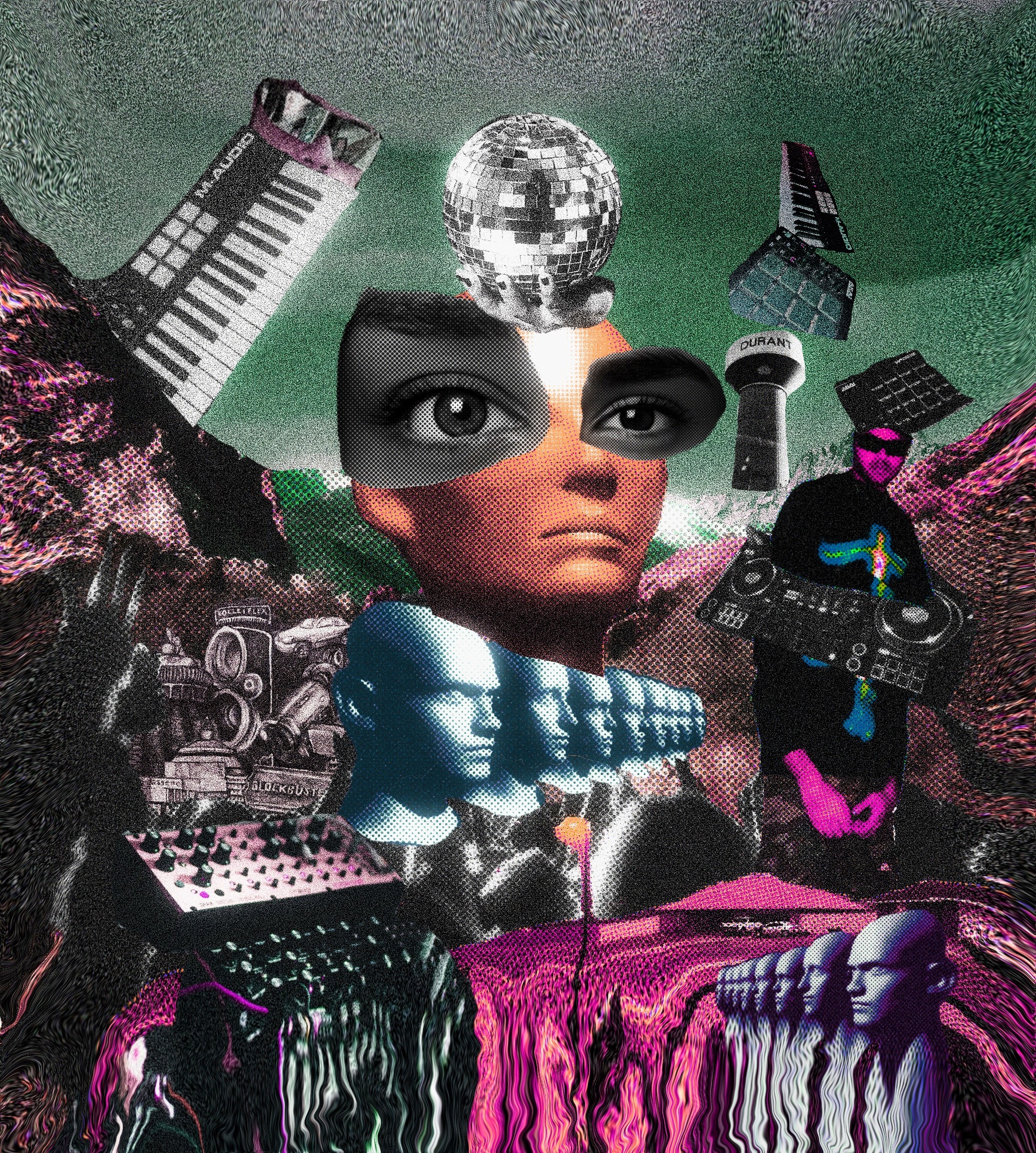 collage (mixed media)