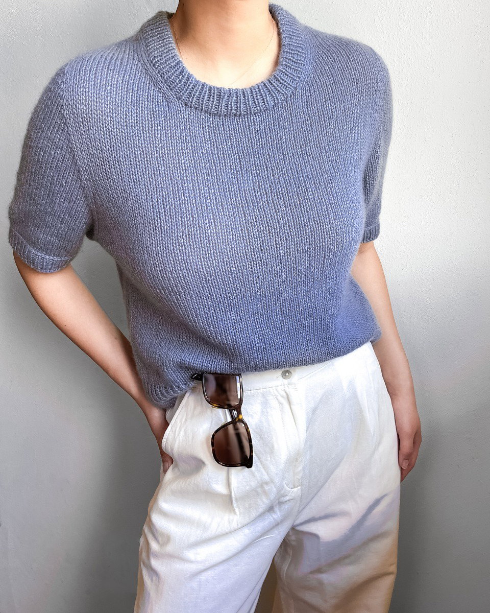 Lucy Tee knitting pattern, photo 4
