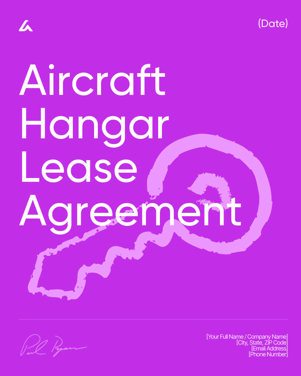 Aircraft Hangar Lease Agreement
