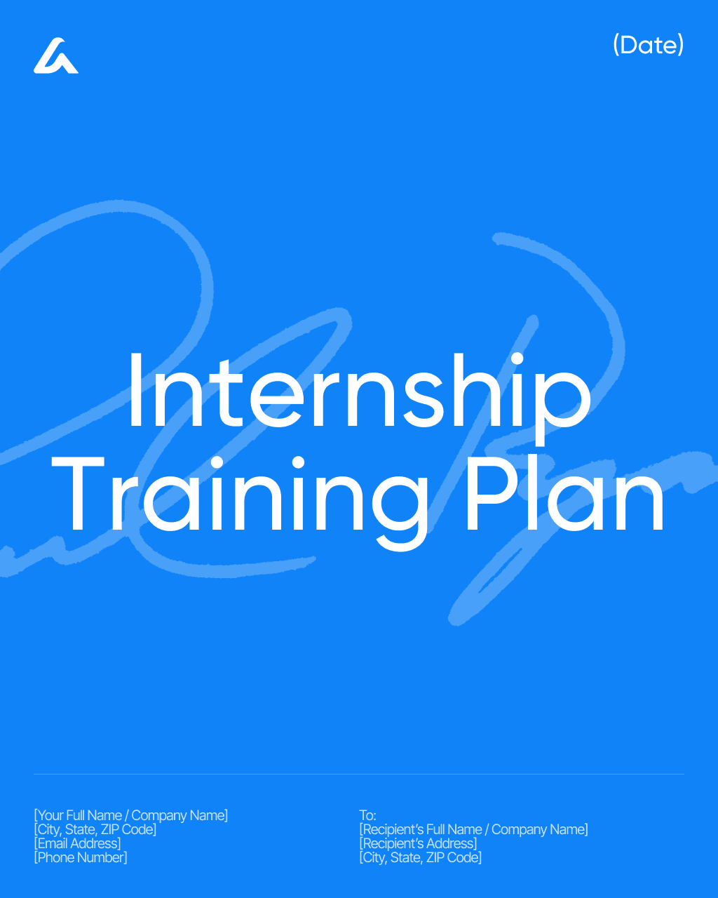 Internship Training Plan
