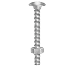 Parafuso Francês com Porca Sextavada