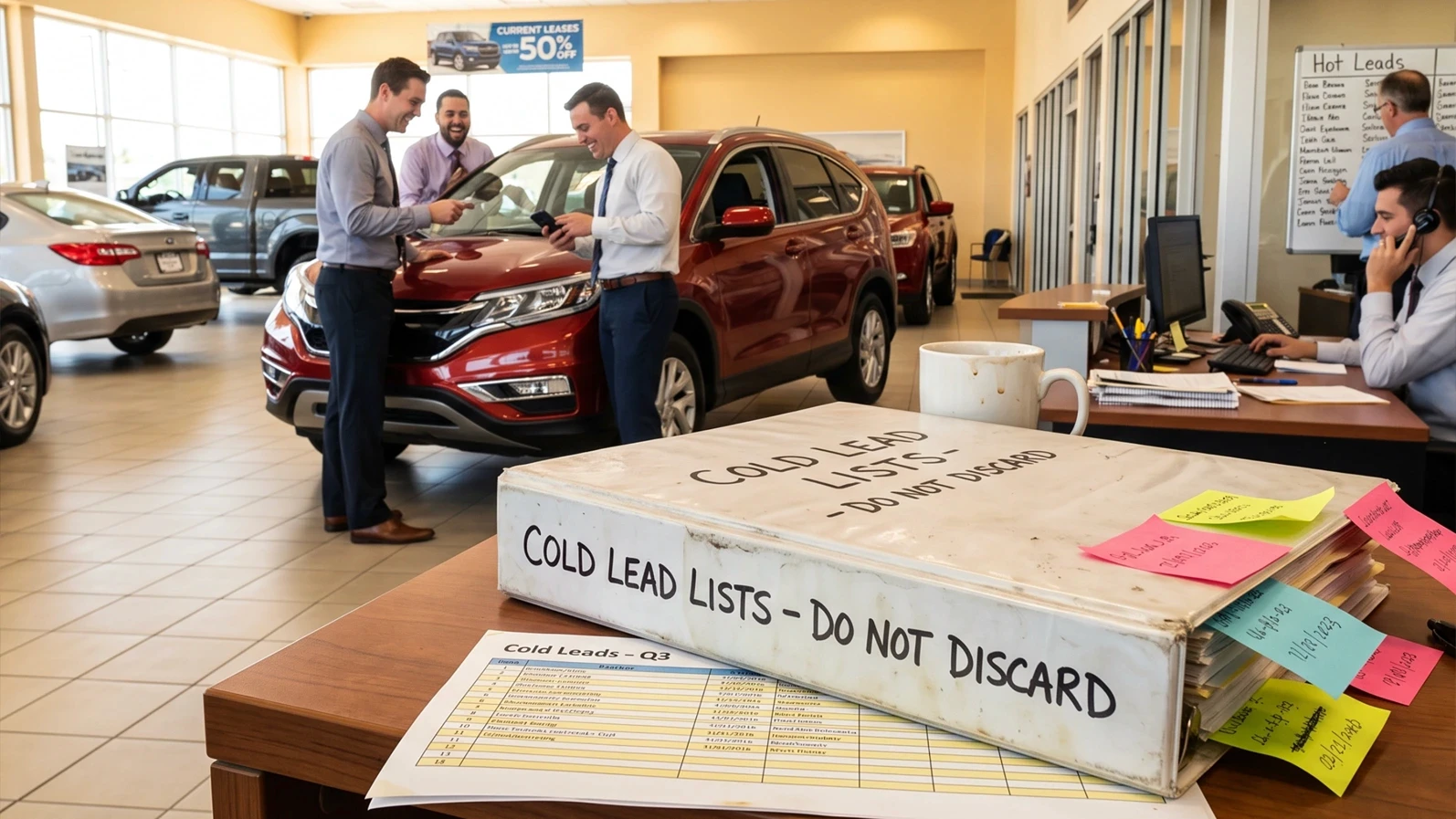 Cold Lead Lists Often Go Untouched by Sales Teams