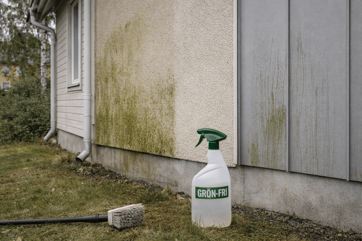 Aquafix, Tvätta fasad själv