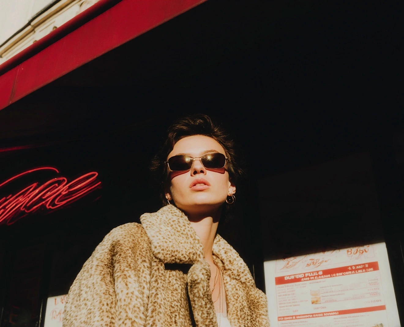 Café Noir street editorial image