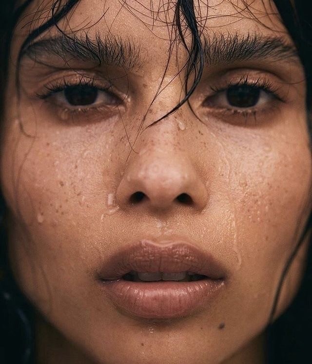 a woman wearing headphone