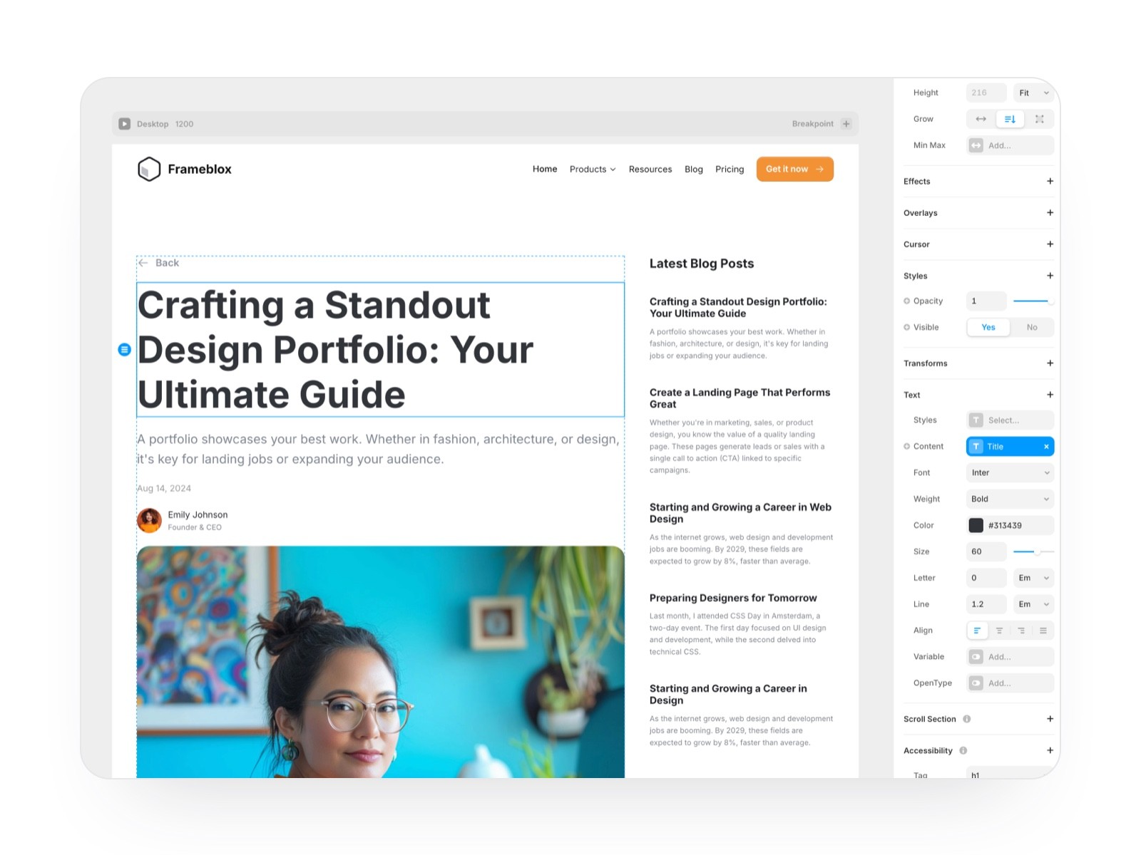 How do I create CMS collections in my Framer project?
