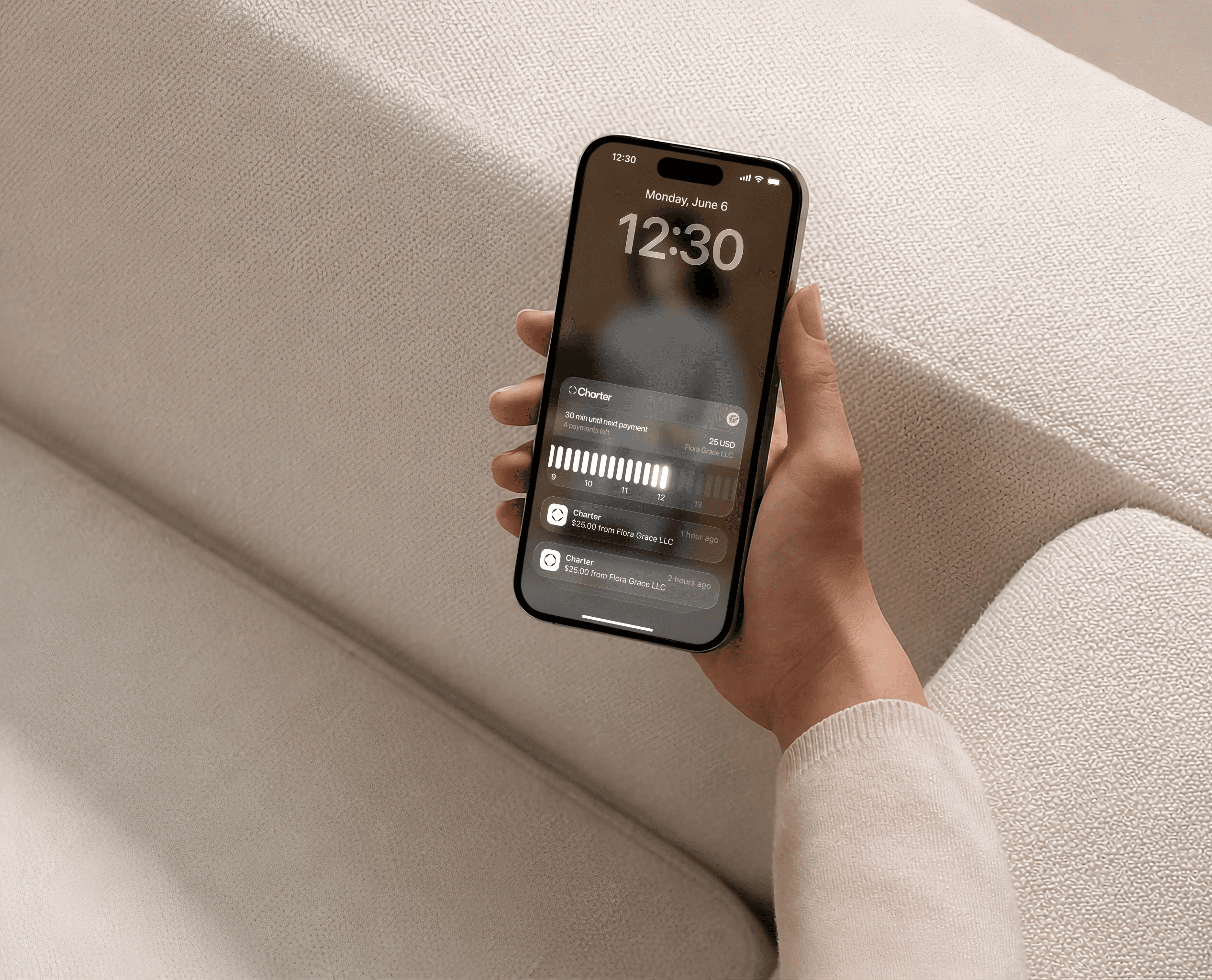 Charter Live Activity Widget App Showcase
