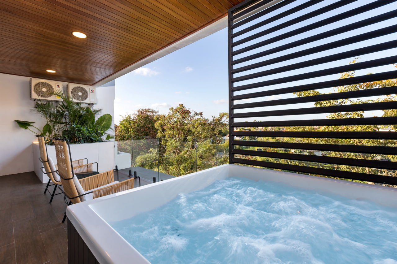 1-bedroom apartment located 5 minutes from the beach in Berawa, Canggu