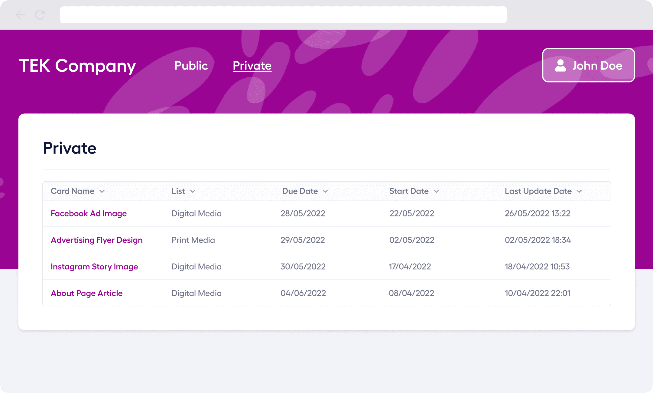 User Portal Image