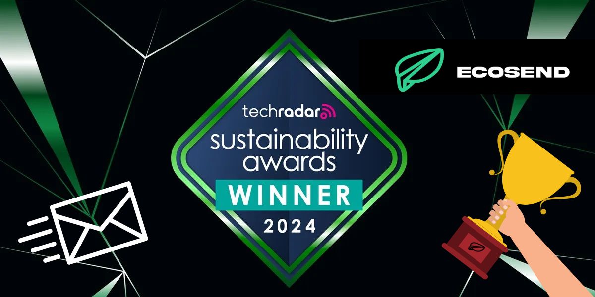 EcoSend TechRadar awards