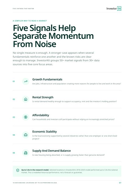 Five signals page
