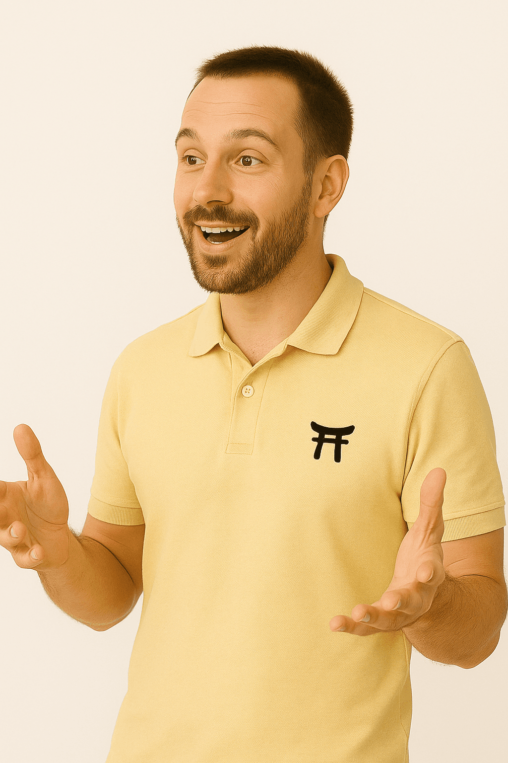 Athlete winning a race