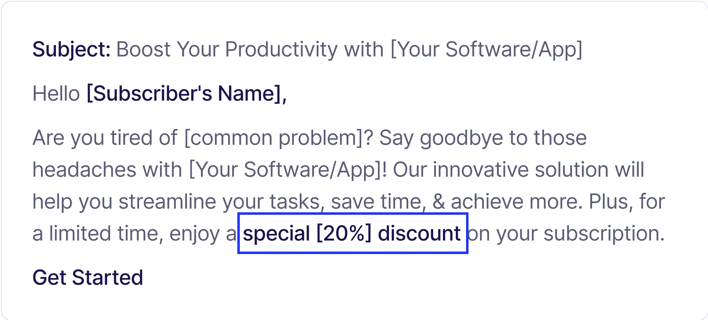 Promotional Email Generator Best Practices - 4