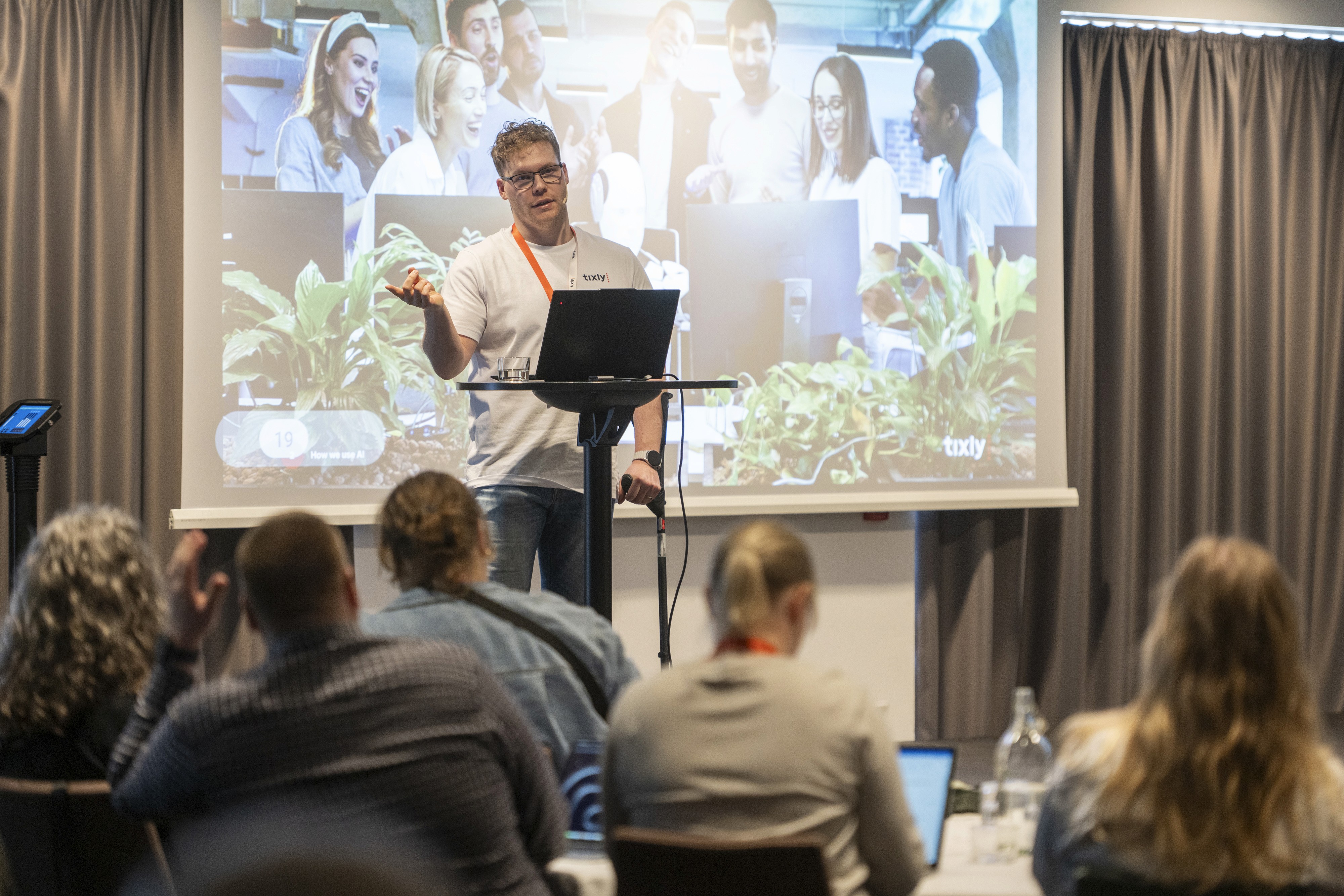 Steinar Eyþór Valsson, It's not just hype presentation about how Ai is impacting development at Tixly