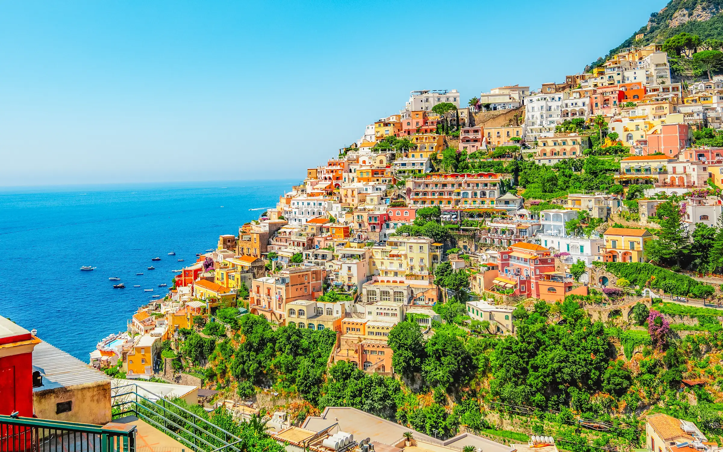 Vakre Positano på Amalfikysten | Expa Travel