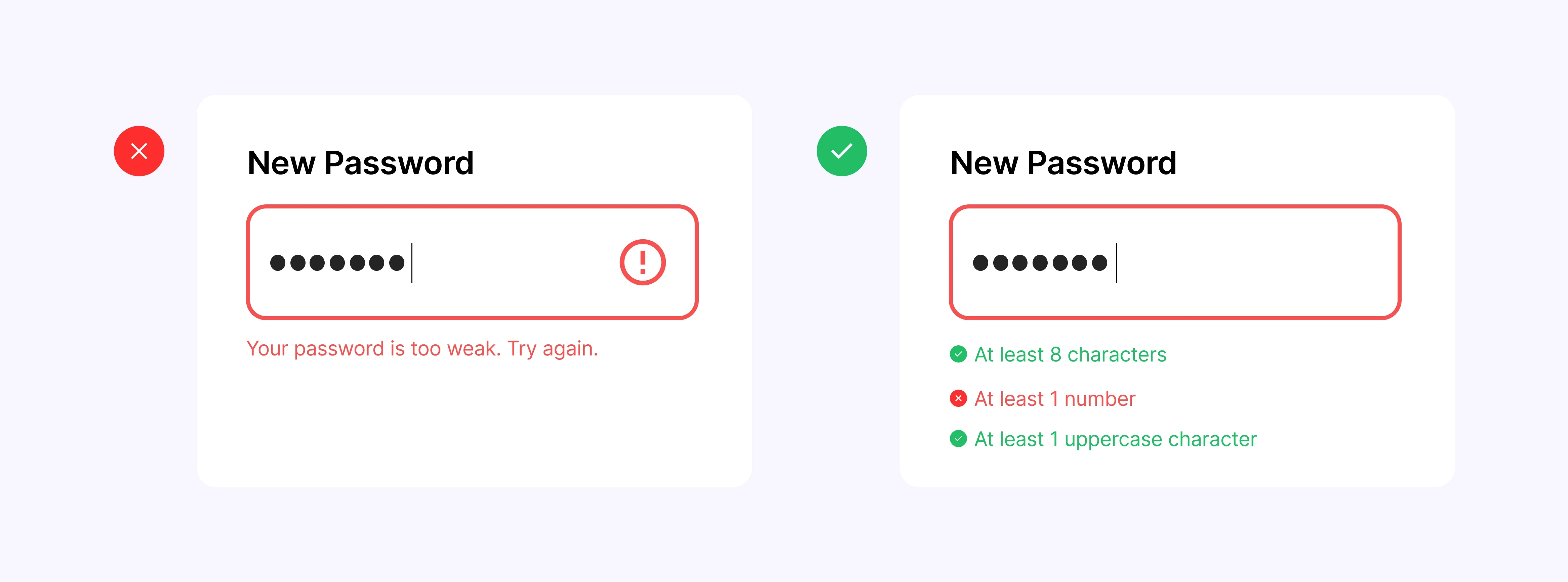 Example of Usability Heuristic 9: Help users recognize, diagnose, and recover from errors