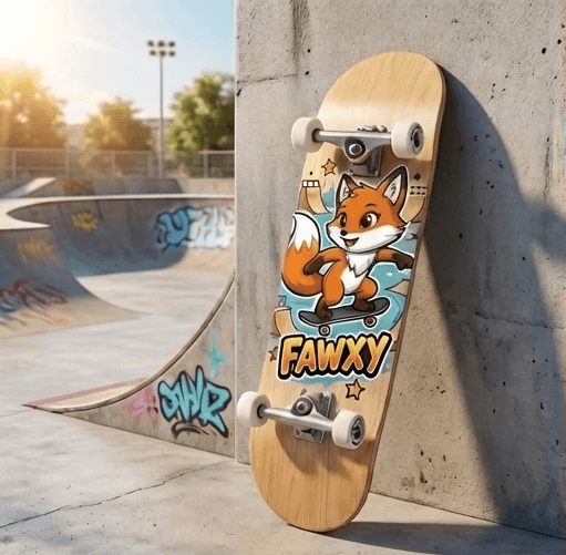 Fawxy skateboard