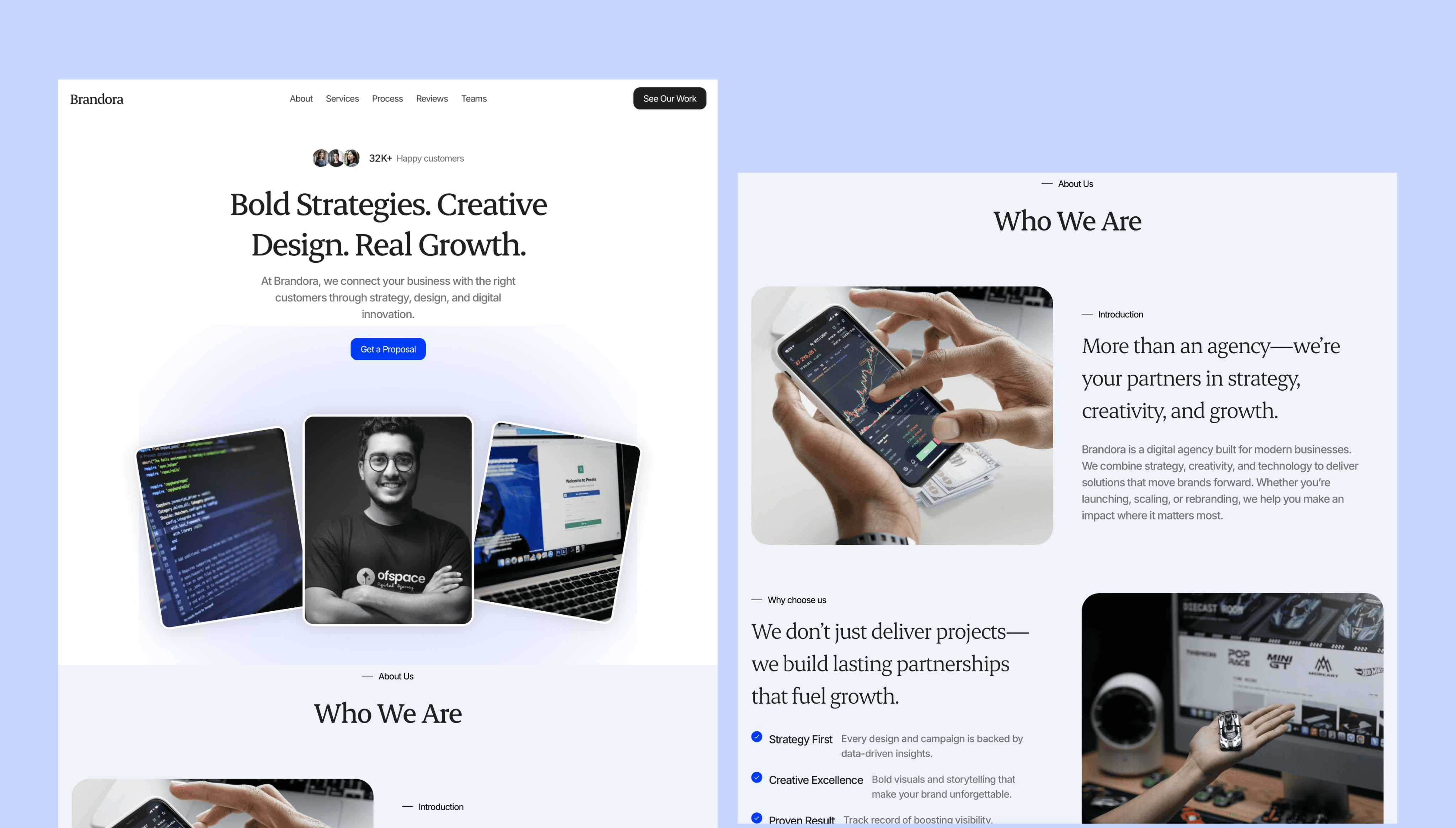 Premium UX Template for Framer