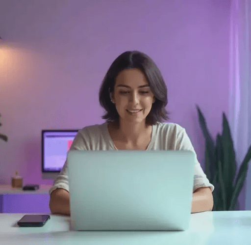 Client Using Computer Picture For Cashflowy