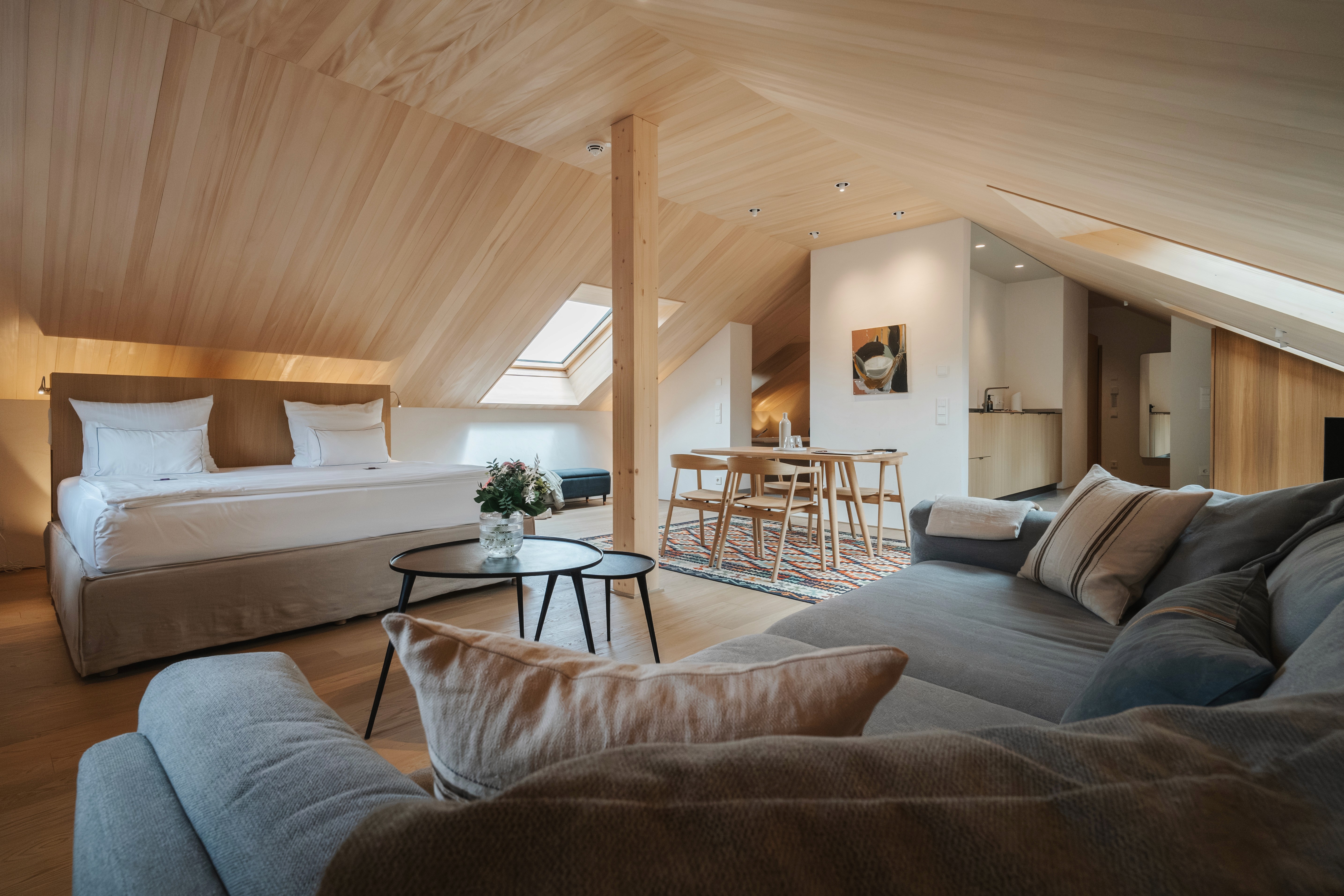 Loft mit Küchenzeile, Bar und großartigen Aussichten