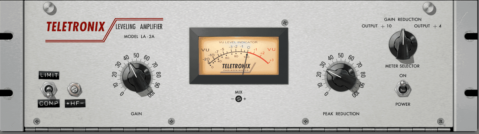 Universal Audio tube compression plugin