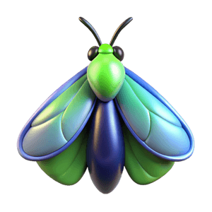 3D open book with green edge symbolizing pest control knowledge resources and educational materials