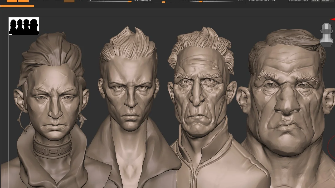 Zbrush Sculpting