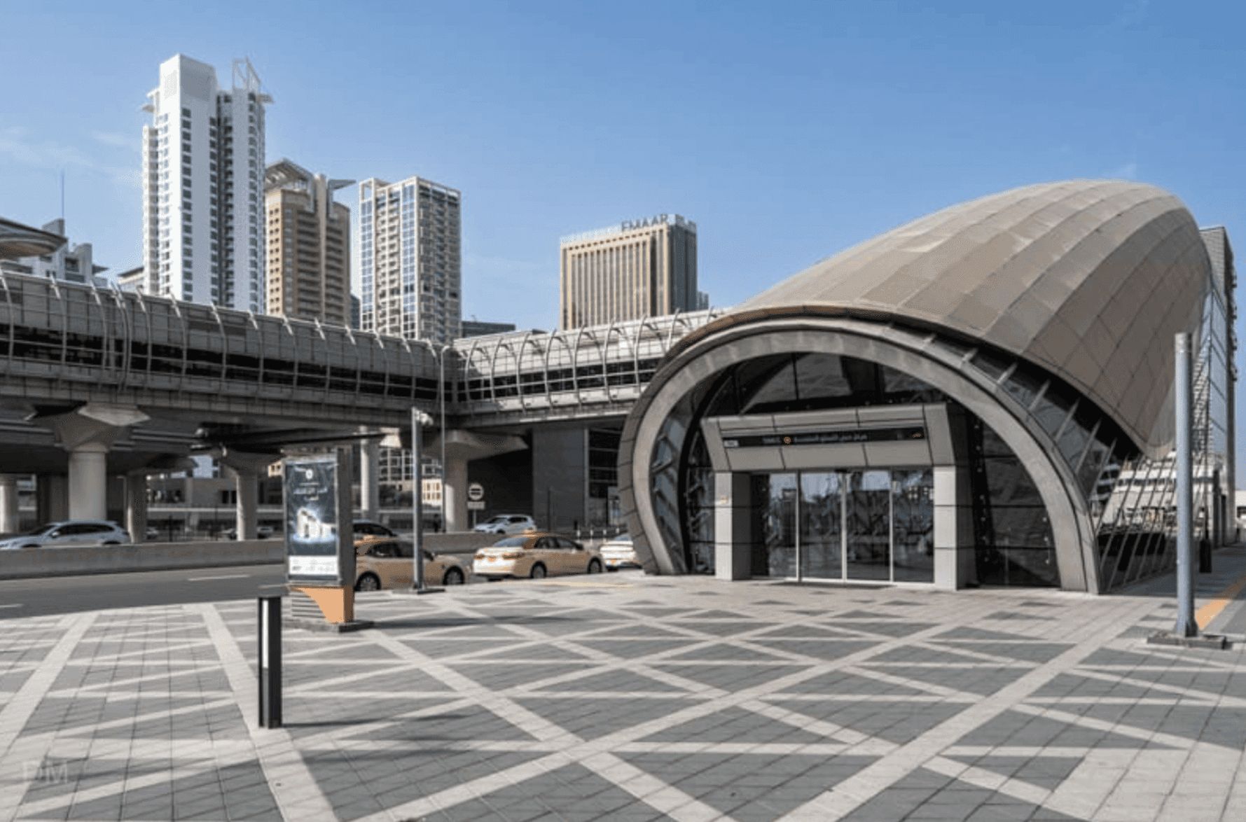 DMCC Metro Station in JLT