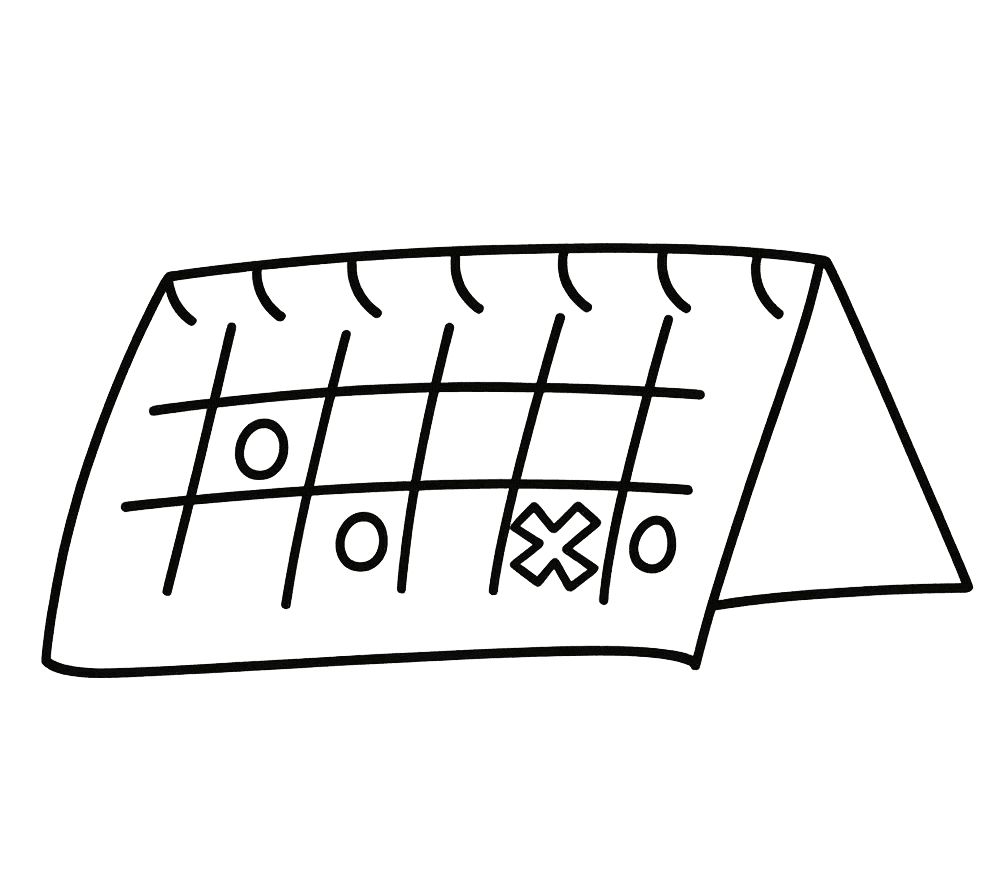 A hand holding a black pen, poised to write or draw on a surface.