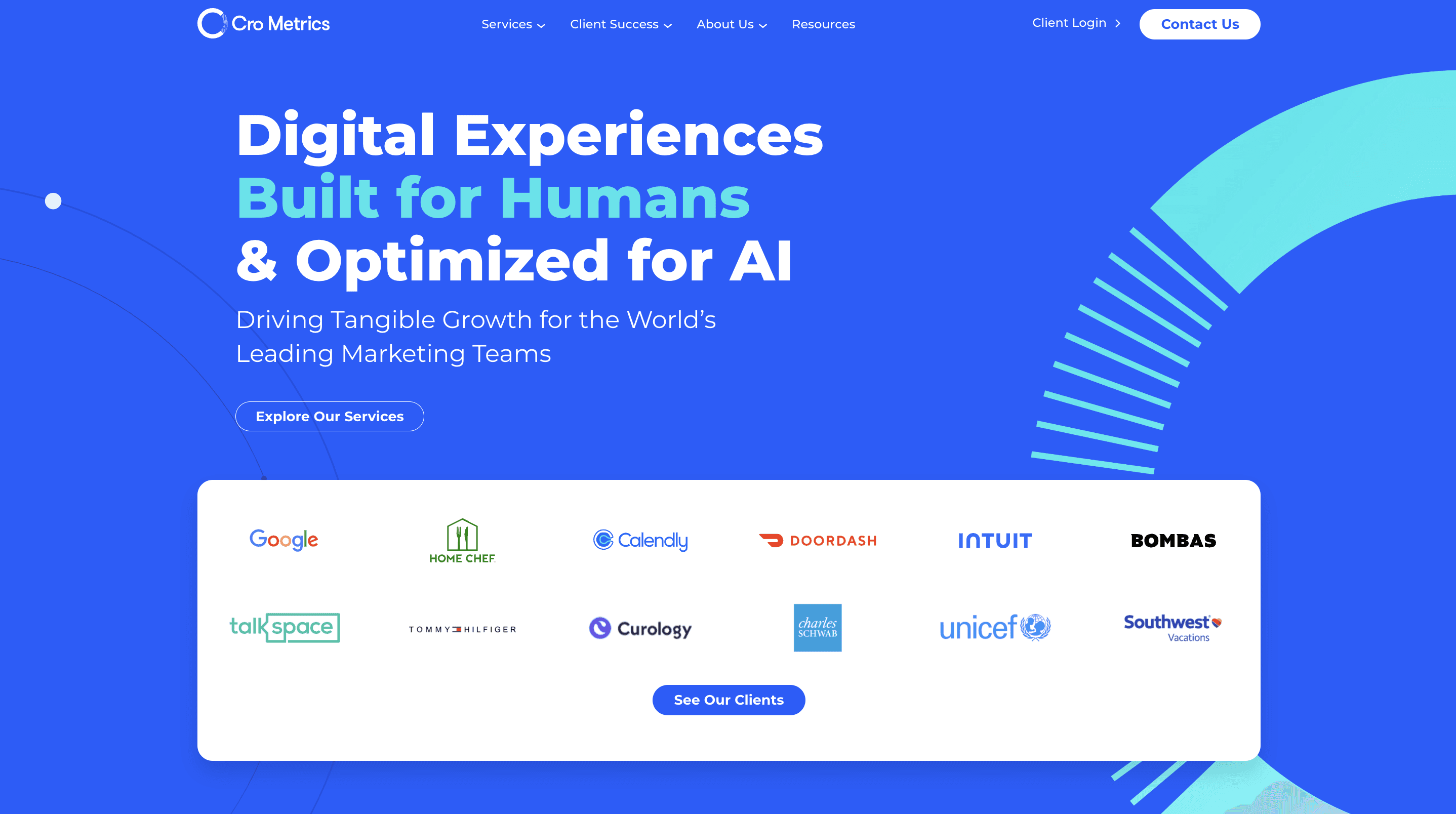 CRO Metrics platform for AI-driven lifecycle optimization