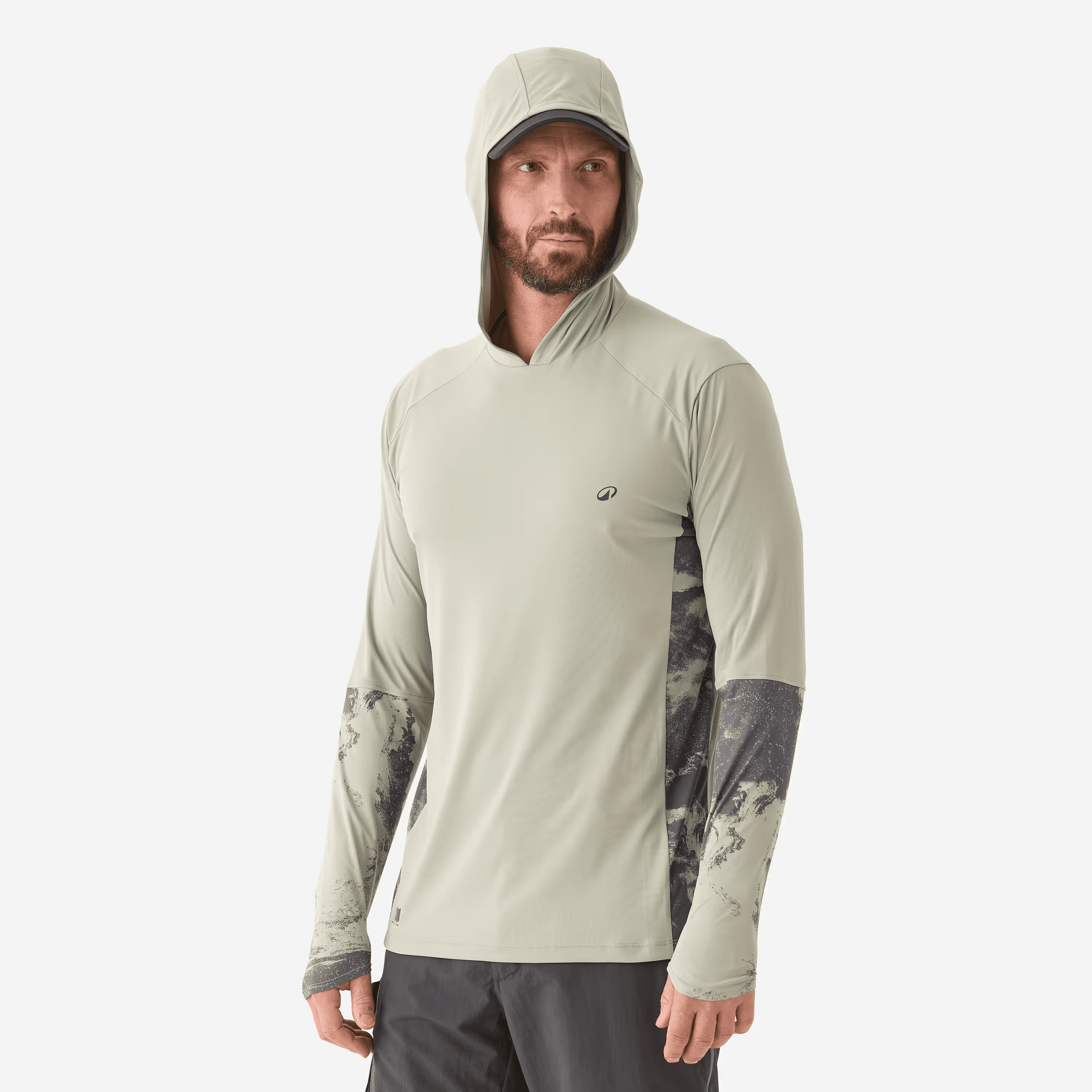FISHING SHIRT WITH UV PROTECTION green