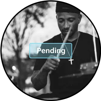 Pending music contract with the drummer.