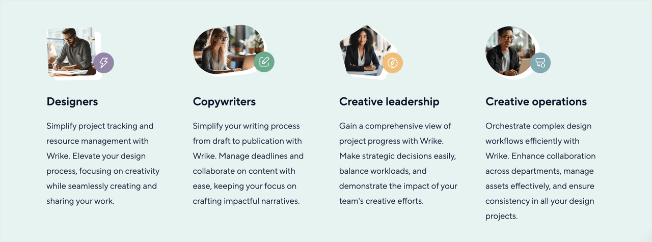 Wrike empowers creative teams